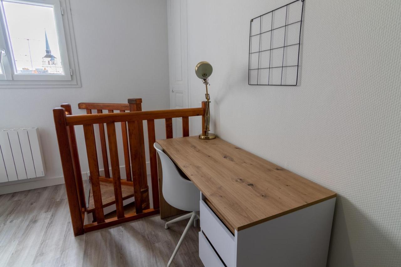 Ferienwohnung Duplex Le Saint Jean Saumur Exterior foto